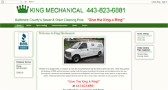 Desktop Screenshot of kingmechanical.net